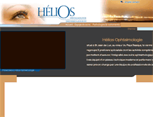 Tablet Screenshot of ophtalmologie-helios.com